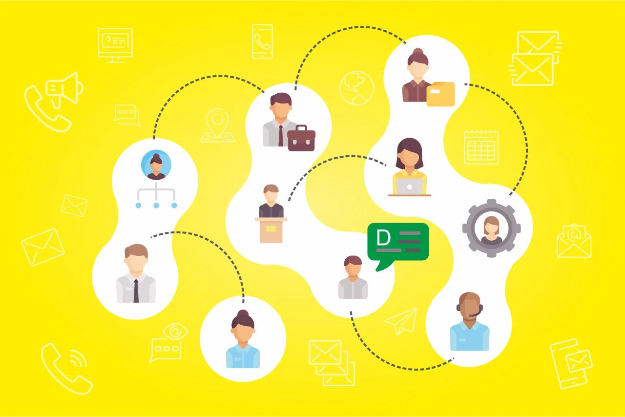 کانال‌های ارتباطی برند «پَر»